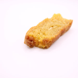 Daisy Roo Alaskan cod dog treat on a white background